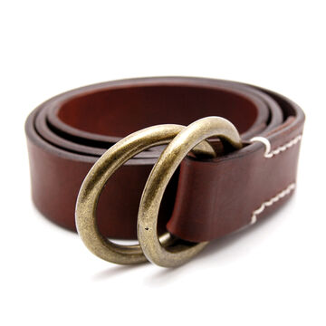 OAB40031AB Tochigi leather belt,CHOCOLATE, small image number 1