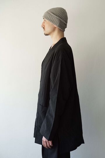 244SH06 GV-Poplin / Cardigan Shirts,LOGWOOD BLACK, small image number 3