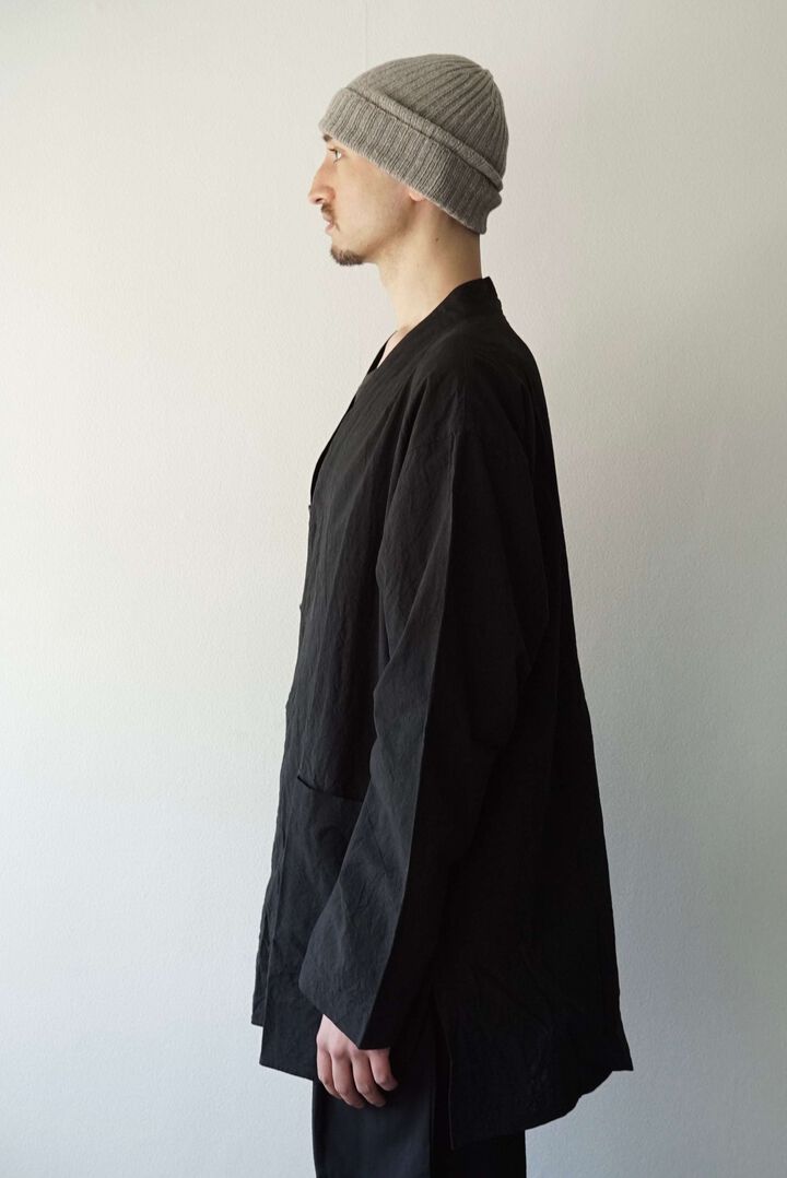 244SH06 GV-Poplin / Cardigan Shirts,LOGWOOD BLACK, medium image number 3