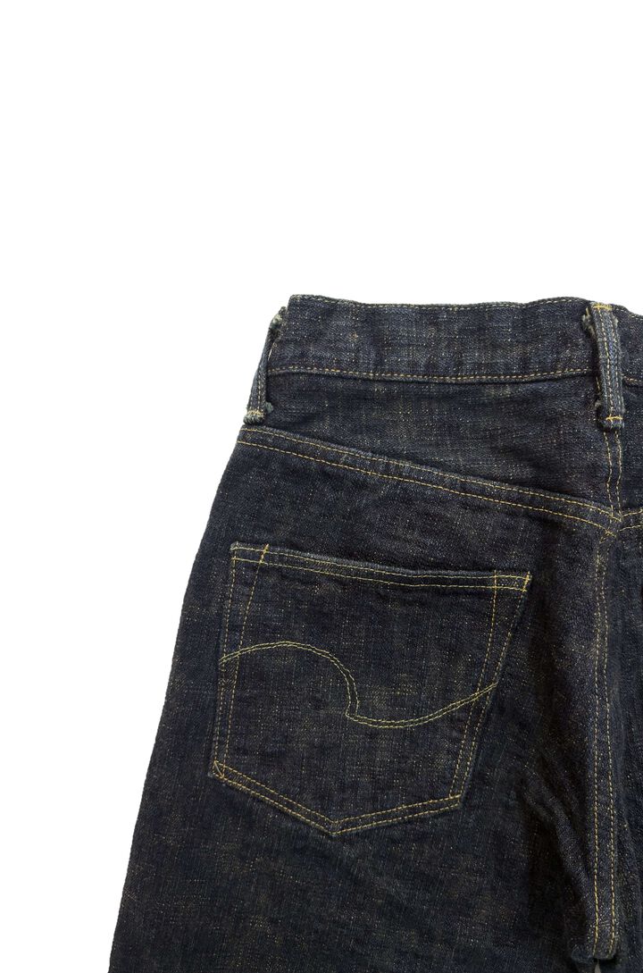 ONI-277Bumpy-草木 (Kusaki) 17oz Bumpy Denim Just Right Straight,, medium image number 5