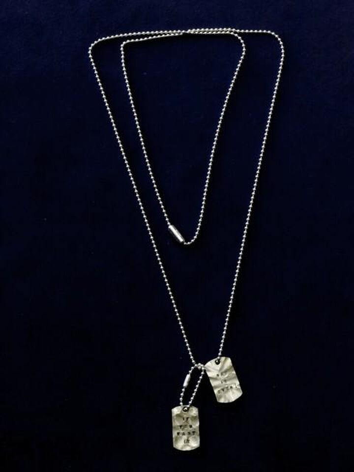 17AJK-160 "War Is Over! If You Want It" Necklace,, medium image number 4