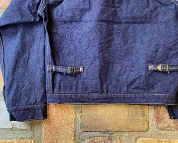 GZ-111MJ-0301 JEAN JACKET GZ111MJ - 16OZ Left-woven,, small image number 5