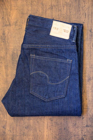 ONI-679KIWAMI 16oz Natural Indigo Mid Rise Spike-One Wash-30,, small image number 4