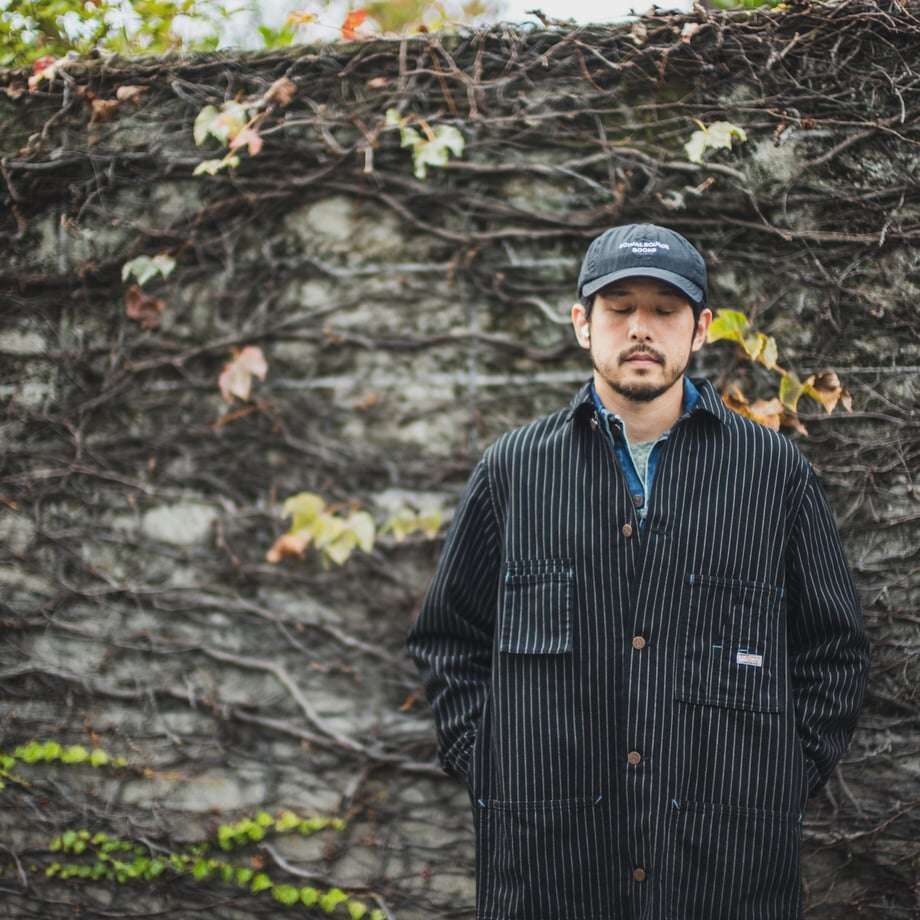 TCB 10oz Shop Coat Tabby's Coat Black Wabash