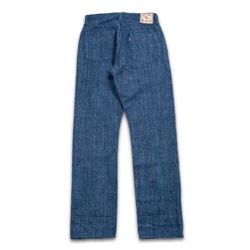 GZ-NPST-AI 13oz Natural Dyed Nep Straight Jeans Indigo,, small image number 1