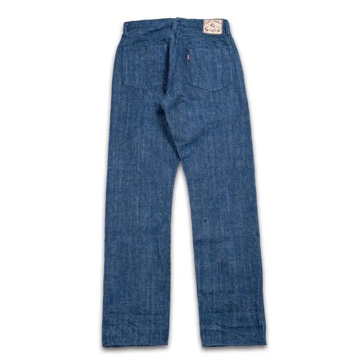 GZ-NPST-AI 13oz Natural Dyed Nep Straight Jeans Indigo,, medium image number 1