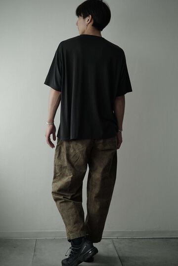 【CAPERTICA】CAP708PT08 Natural Dyed Check / Peg Top Easy Pants,BENGARA, small image number 11