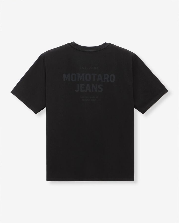 MMTS6004 HEAVY OUNCE S/S TEE - ALPHABET(BACK),BLACK, medium image number 1