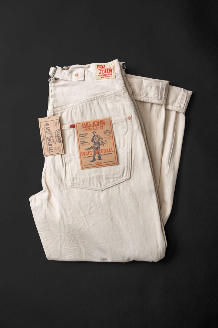 M101S (66) 14oz SEA ISLAND WAIST OVERALL,, medium image number 9