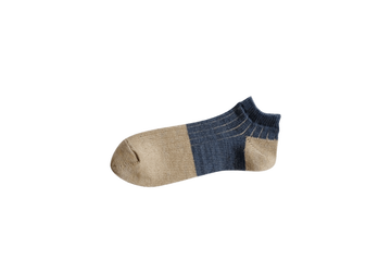 NK0107 LINEN COTTON ANKLET COMSA BLUE,COMSA BLUE, small image number 5