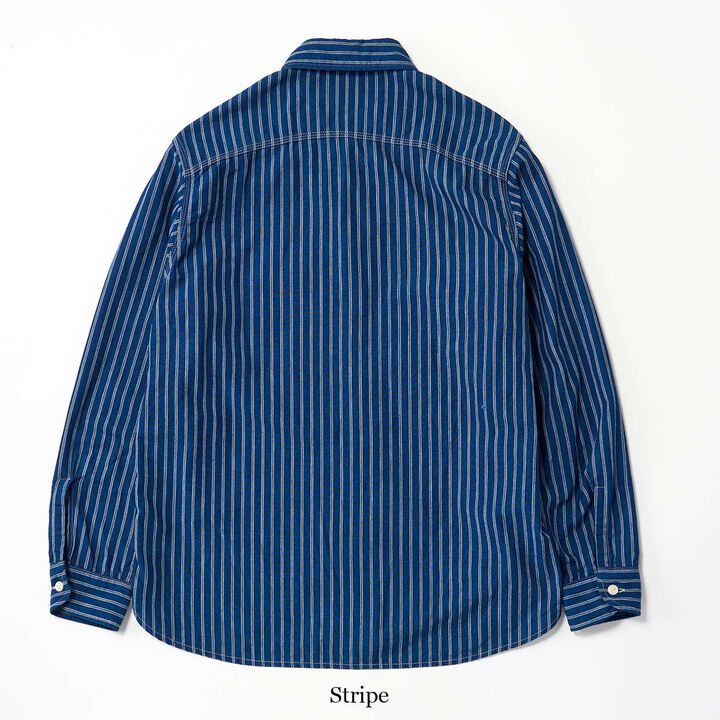 TROPHY CLOTHING - HARVEST L/S SHIRT (STRIPE) TR-SH04,STRIPE, medium image number 1