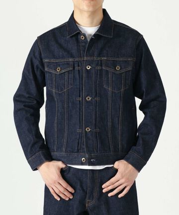 JBGJ1004 12.5oz Type 4th Denim Jacket,INDIGO, small image number 0