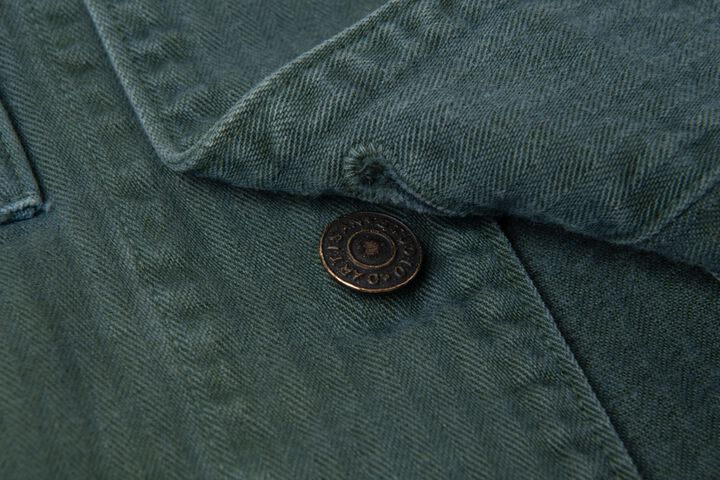 【Pre-Order】4673 Indigo Green Military Jacket,INDIGO GREEN, medium image number 9