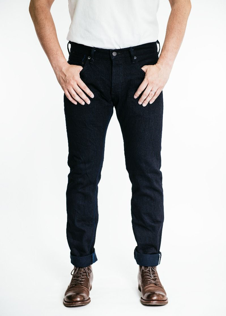 ID2325T 15oz 'IDxID' Tapered Jeans-One Washed-28,, medium image number 0