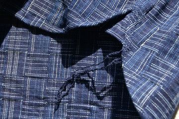 SSS21IK PURE INDIGO ICHIMATSU WORK SHIRT-INDIGO KOUSHI-XS,INDIGO KOUSHI, small image number 18