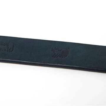 B-82 Indigo Benzureza engraved belt ,, small image number 2