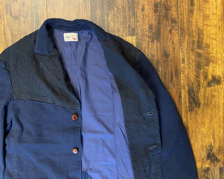 GZ-PIDTRJK-0310 Switching Tailored Jacket Paisley &times; SASHIKO,, medium image number 3