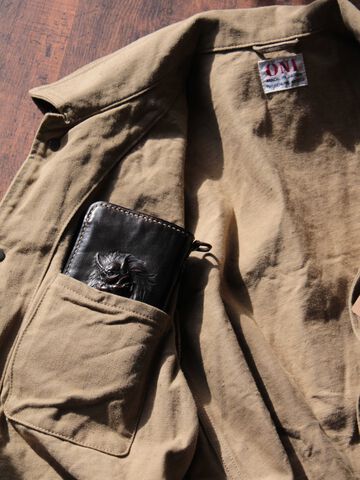 ONI-03101-BRD British Drill Selvedge Jacket,, small image number 13