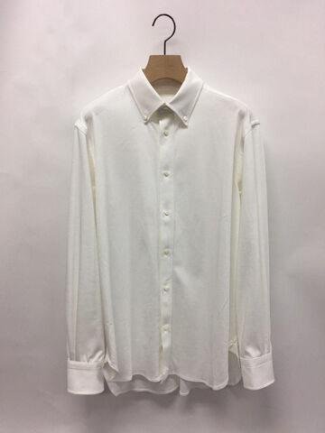 SC-T061-006 Men's techno Lama smooth long-sleeved shirt,WHITE, small image number 0
