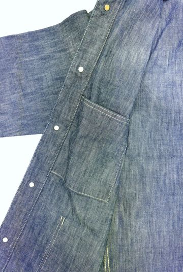 ON03501-SHVCH 13oz Super Heavy Chambray Coverall,, small image number 6
