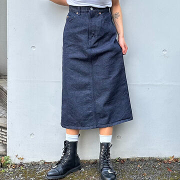 72975 Denim Tight Skirt,, small image number 2