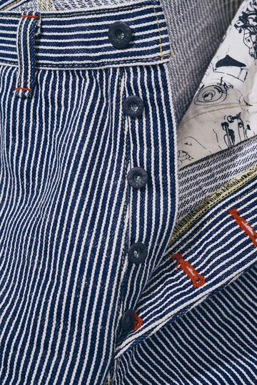 SM810DX-HC 17oz Hickory Denim Work Pants,, small image number 3
