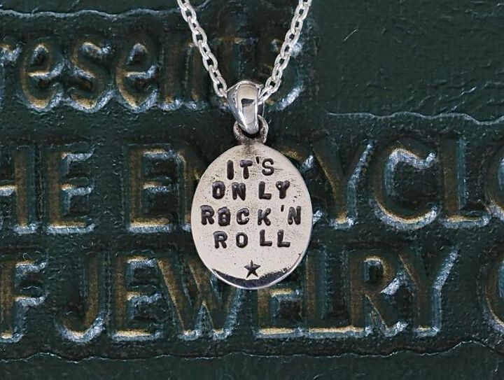 17AJK-153 It's Only Rock'n Roll But I Like It Necklace,, medium