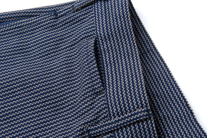 【Pre-Order】1947 Indigo NORAGI Work Trousers Wide Straight,INDIGO STRIPE, medium image number 2