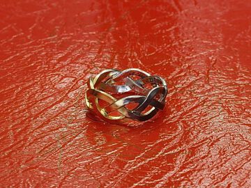 HYO-258 Braid Narrow Ring,, small image number 0