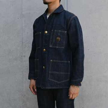 TRP2604 Chore Jacket Dirt Denim / Lot.2604,, small image number 9