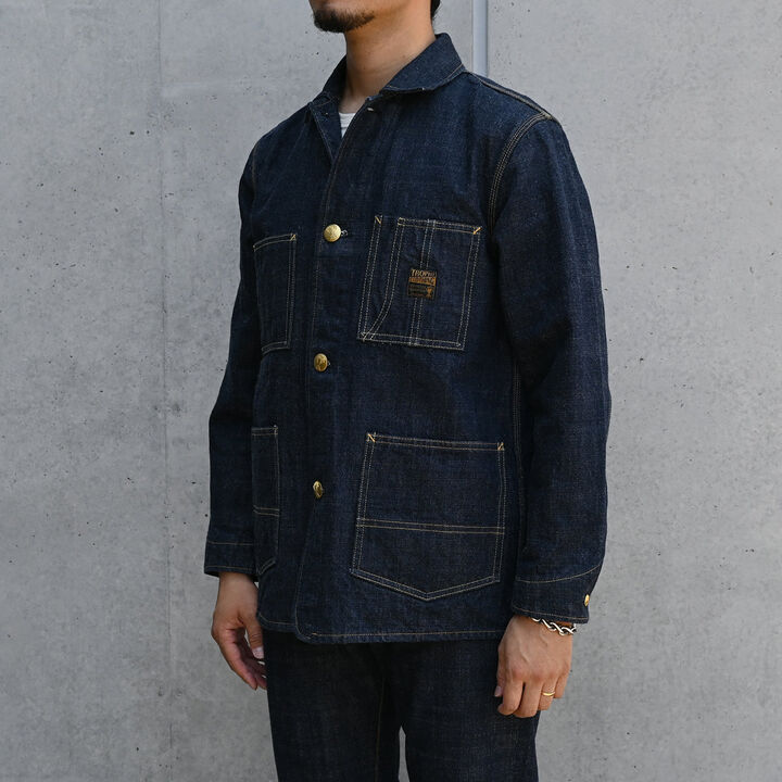 TRP2604 Chore Jacket Dirt Denim / Lot.2604,, medium image number 9