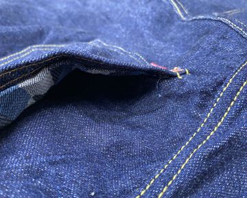 GZ-13LST-C01 13OZ Loose Straight Jeans D.ID-One Washed-30,, small image number 6