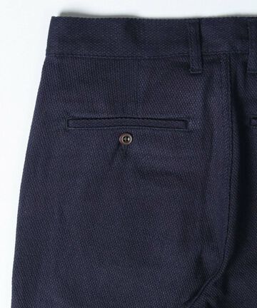 JBSP1000 7oz Sashiko Indigo Jacuard Shorts,INDIGO, small image number 5