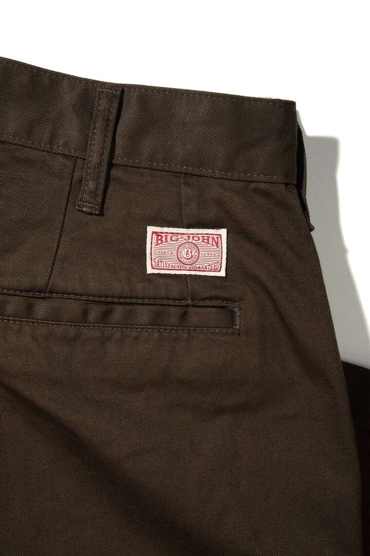 M803E 7.5oz CLASSIC TROUSER CHINO (KHAKI,BROWN,BLACK,BEIGE),BLACK, medium image number 14