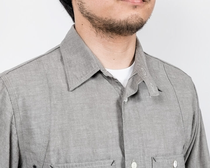 WKSMFGSHTGRY MFG Shirt (Grey Chambray),, medium image number 5