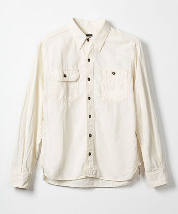 MS044 5oz Original selvage chambray work shirts-RED-46,RED, small image number 13