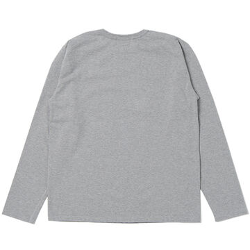 9938 Suvin Gold Loopwheeled Long sleeve T(3 COLORS),MOCK GRAY, small image number 3