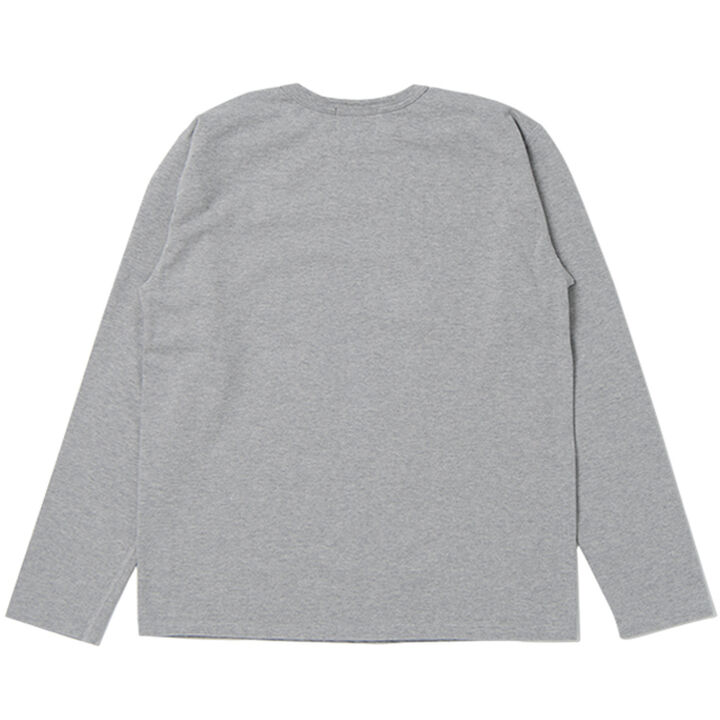 9938 Suvin Gold Loopwheeled Long sleeve T(3 COLORS),MOCK GRAY, medium image number 3
