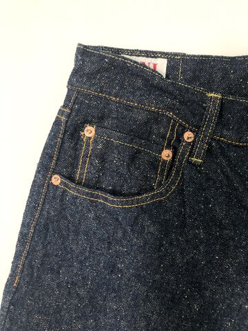 ONI622-CCD-Kabuki 15oz Crushed Concrete Denim Kabuki Selvedge Relax Tapered,, small image number 4