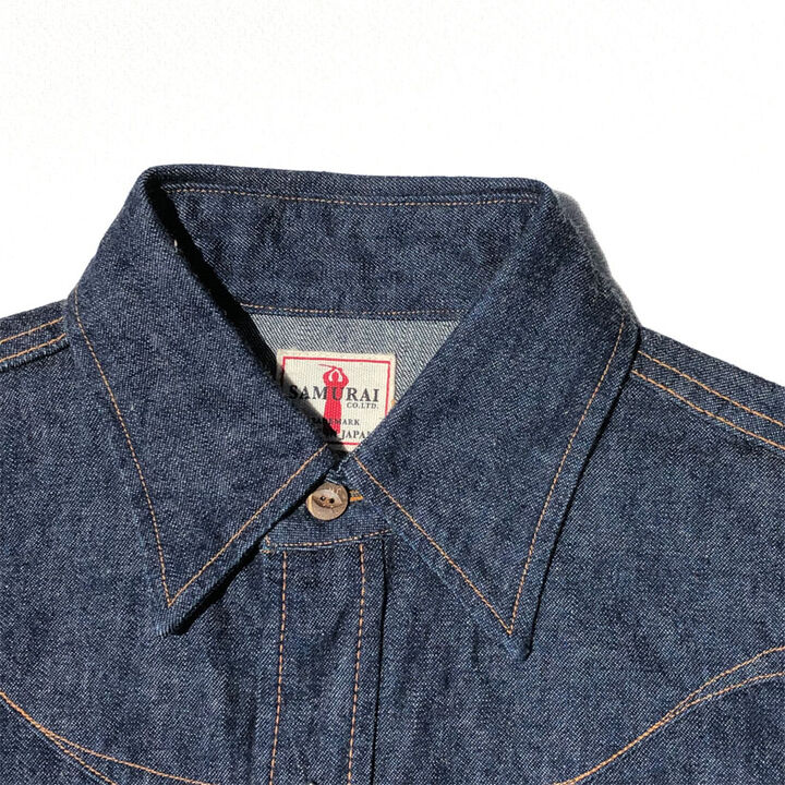 SWD-L02 : Flying denim western shirt-XXXXL,, medium image number 5