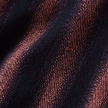 BR-25325 SHAGGY STRIPE SHIRTS,BLACK, small image number 9