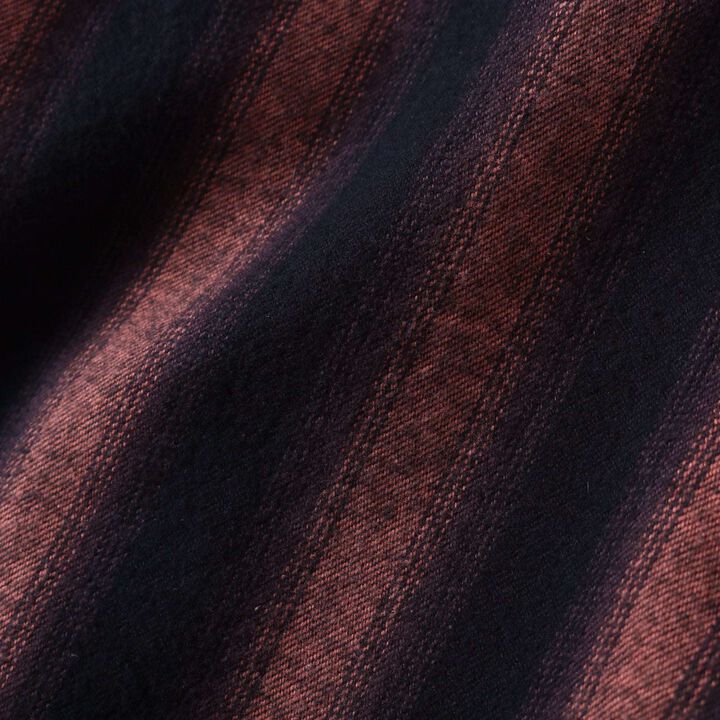 BR-25325 SHAGGY STRIPE SHIRTS,BLACK, medium image number 9