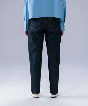 STJE1101 12OZ TAPERED JEANS【WOMEN'S】,INDIGO, small image number 2