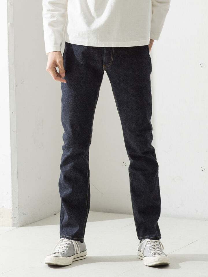 D021D-1501-002 Slim STR XX type2-OneWash-/スリムワンウォッシュデニム,, medium image number 1