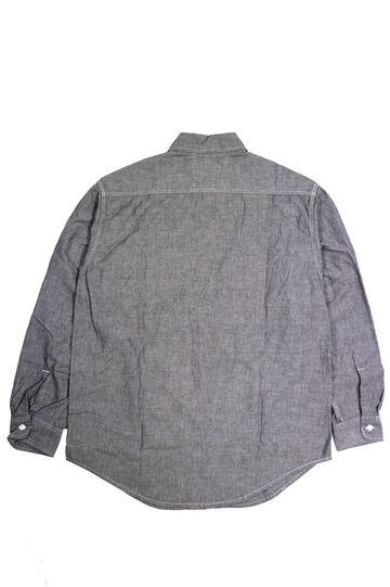 01-8064 Chambray Work Shirt (64 Gray),, small image number 1