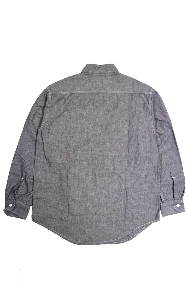 01-8064 Chambray Work Shirt (64 Gray),, medium image number 1