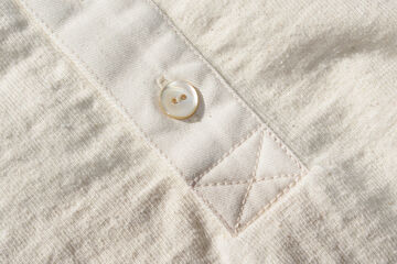 SJST-SC02 "Samurai Cotton Project" Henley Neck T-Shirt,LIGHT KURI, small image number 7