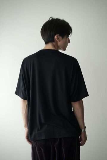 【CAPERTICA】CAP711CS26 Super140s Washable Wool Jersey / S140 Wool Tee,CHESTNUT, small image number 8
