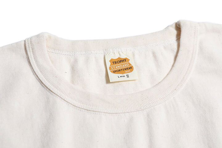TR23SS-203 Box Logo OD Pocket Tee-NATURAL-38,NATURAL, medium image number 5