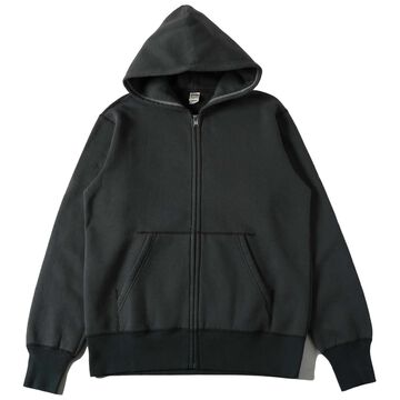 BARNS BR-3010 "STANDARD" COZUN ZIP SWEAT PARKA,MUSTARD, small image number 1